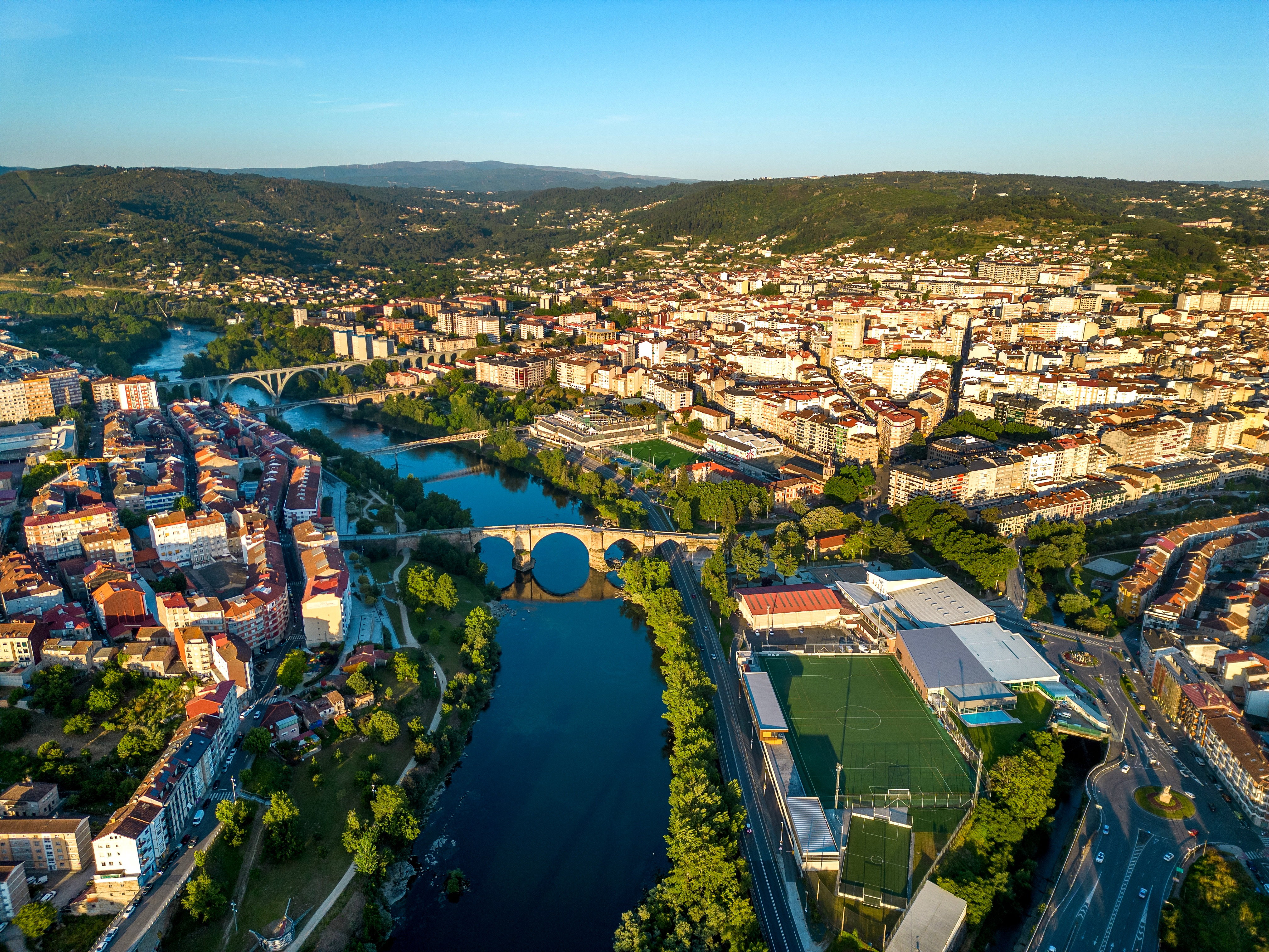 miasto Ourense w Hiszpanii