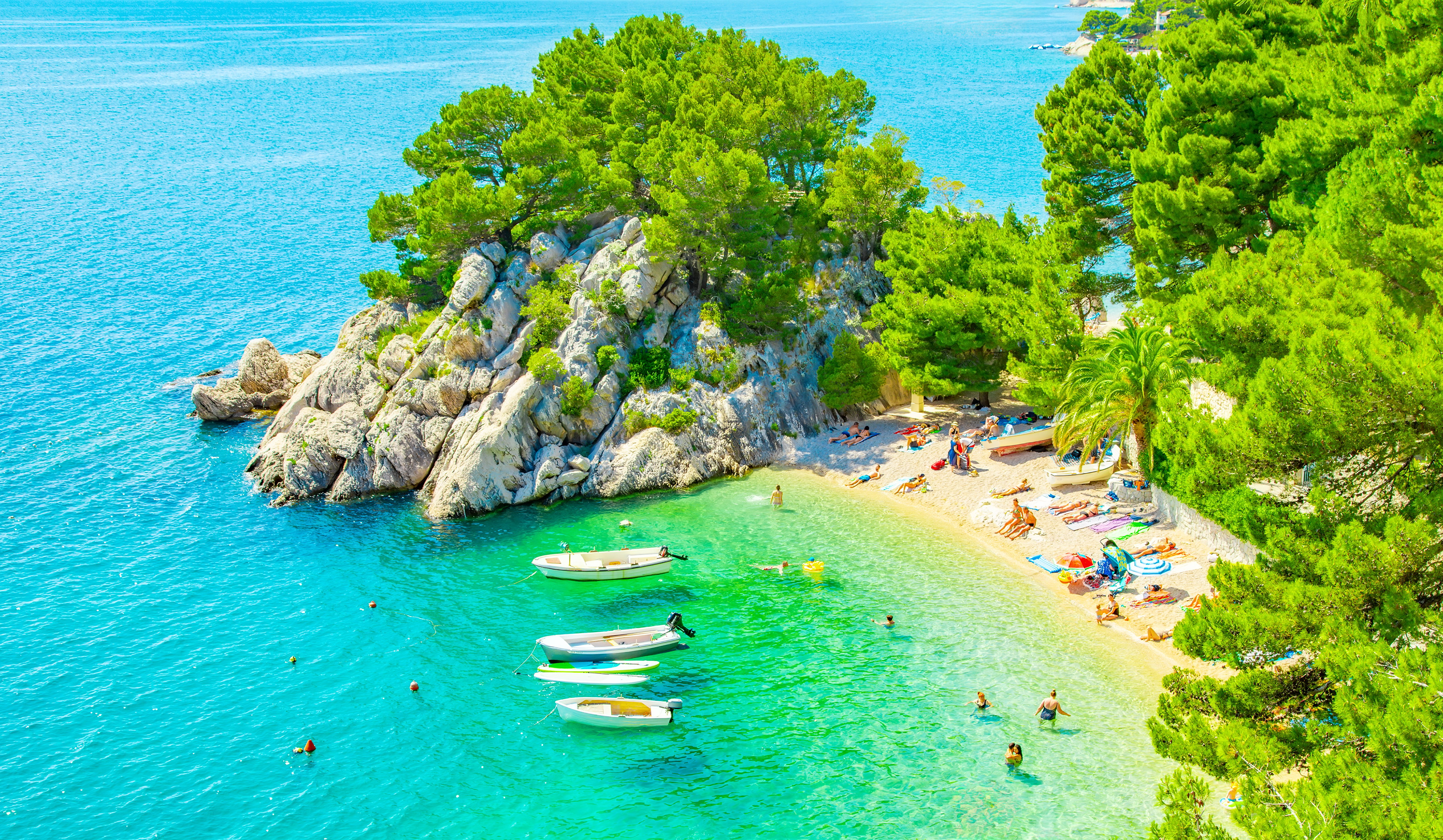 plaża podrace chorwacja