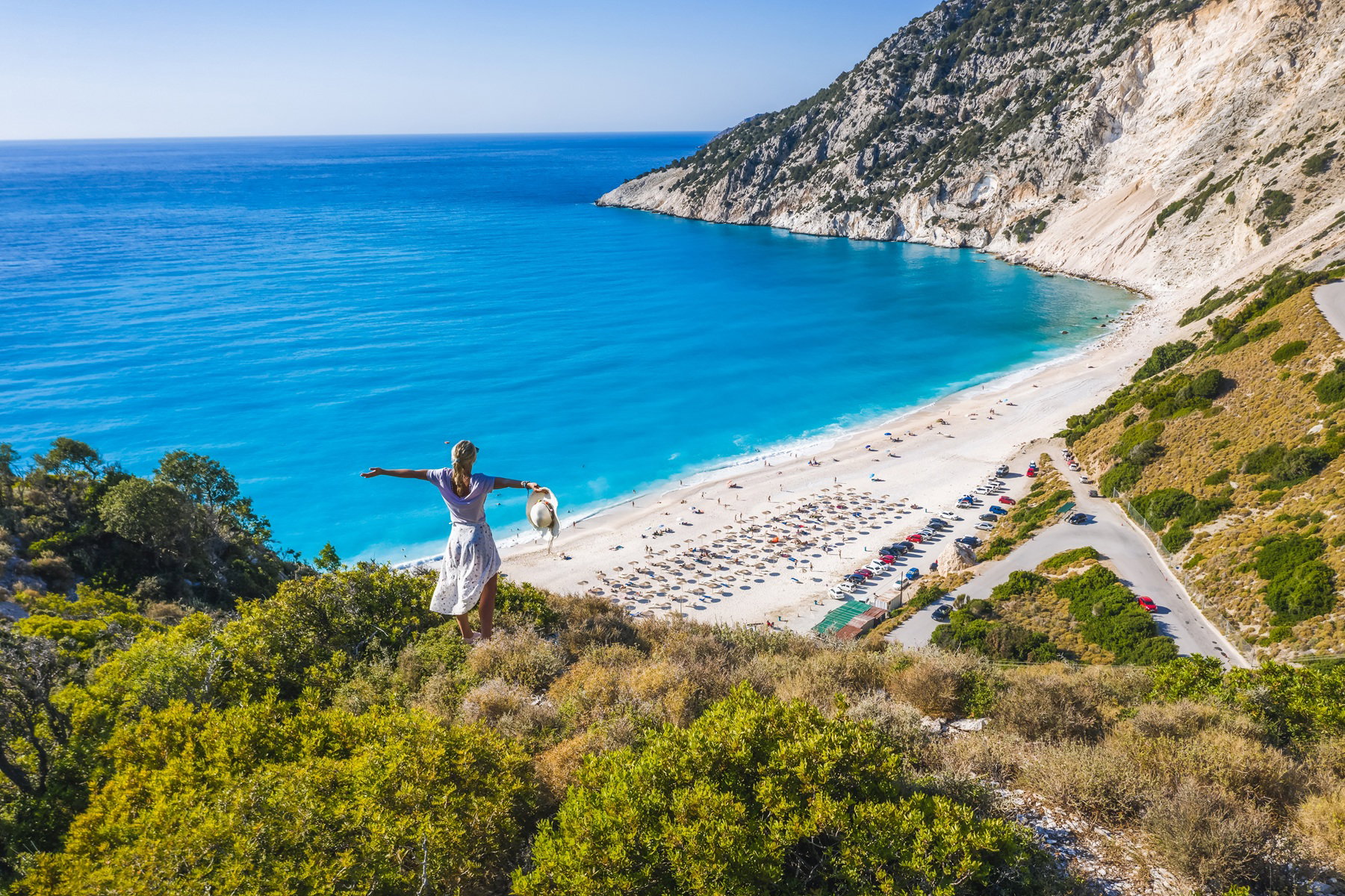 Myrtos Beach – jedna z najbardziej spektakularnych plaż Kefalonii