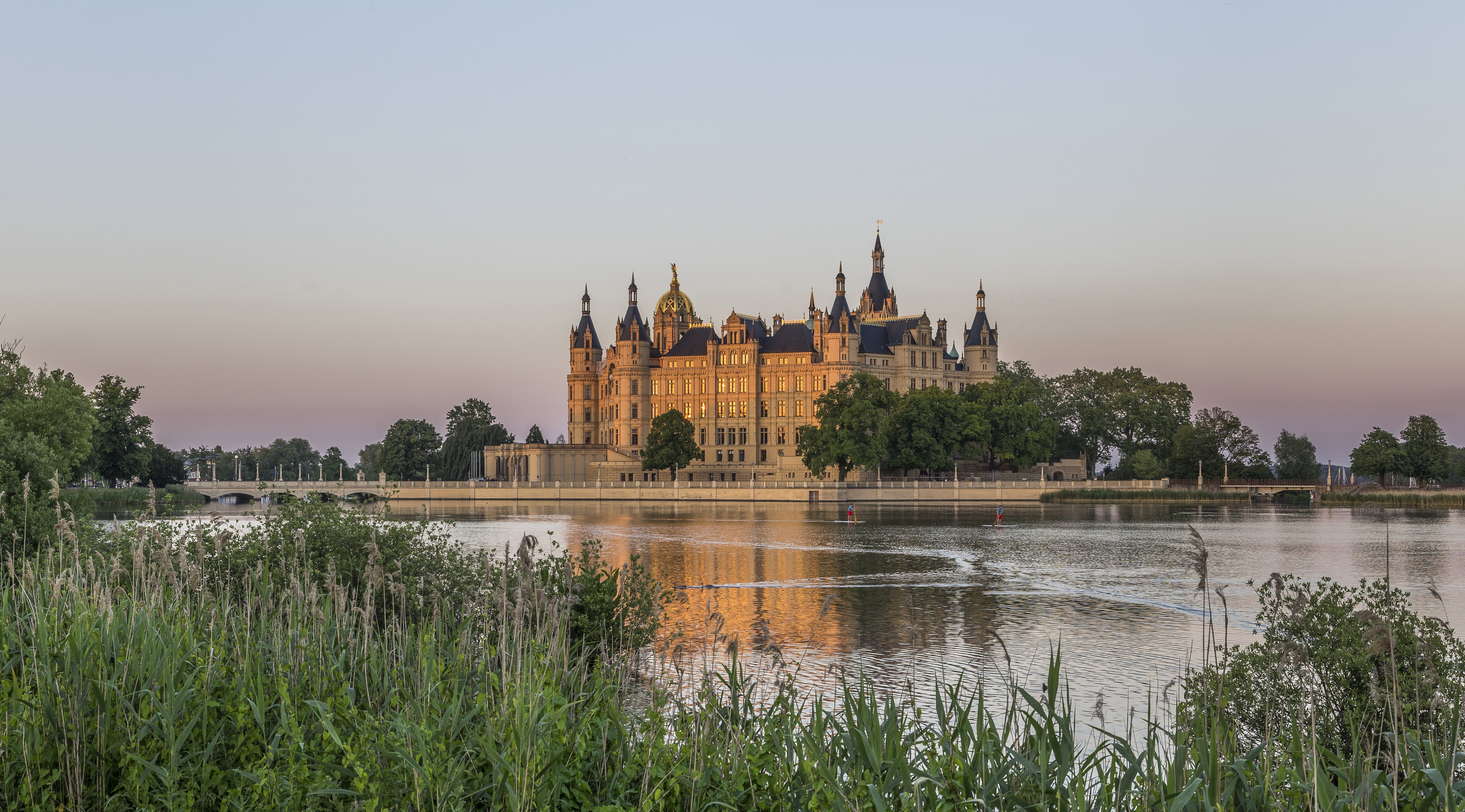 zamek schwerin w maklemburgii