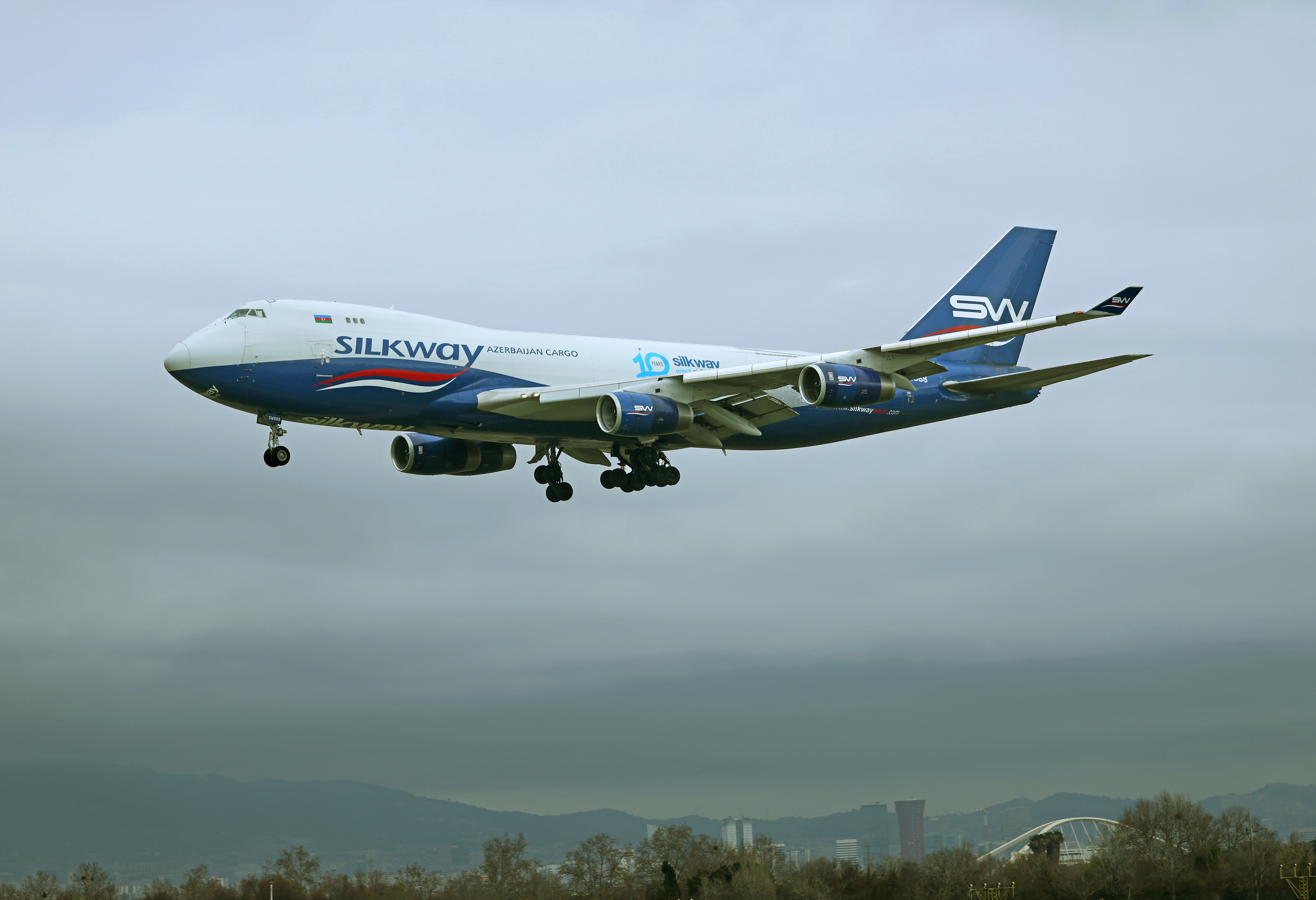 Silk Way West Airlines Boeing 747