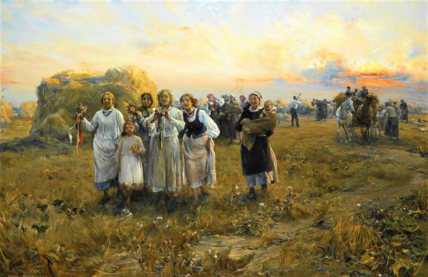 Wierusz-Kowalski_Dożynki_1910