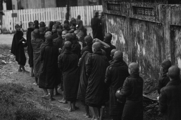 Jeden dzień z życia mnicha. Fotografie Marcina Zaborowskiego