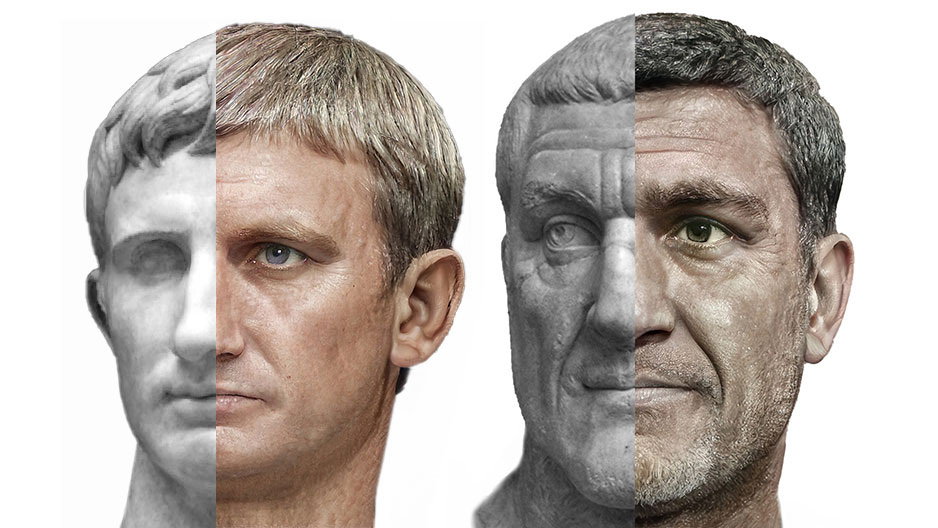 Projekt bazował na rzeźbach i opisach historycznych (fot. voshart.com/ROMAN-EMPEROR-PROJECT)