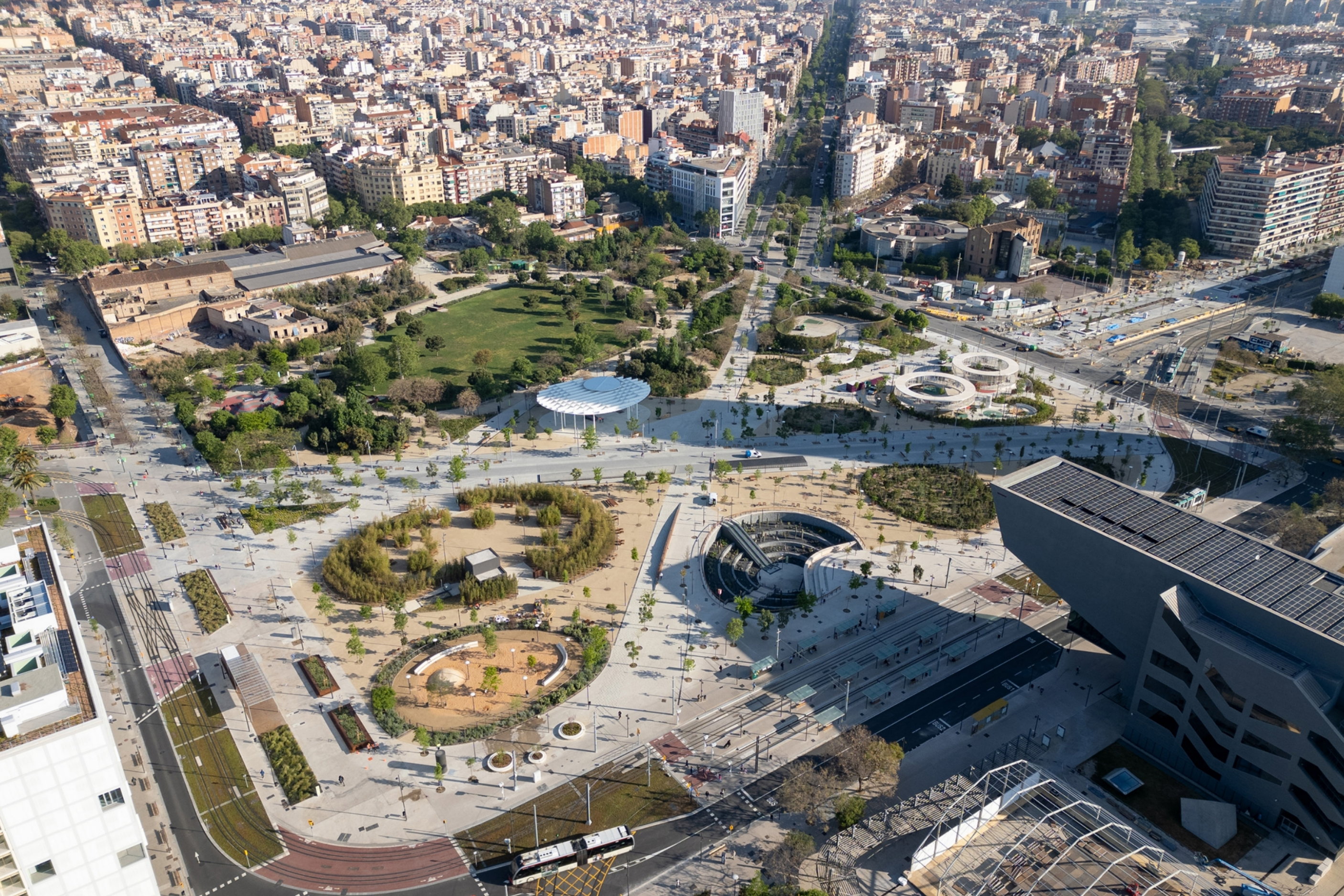 La Plaça de les Glòries Catalanes