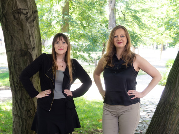 Dr Dorota Kwiatek-Rożek i dr Dorota Jakubczyk