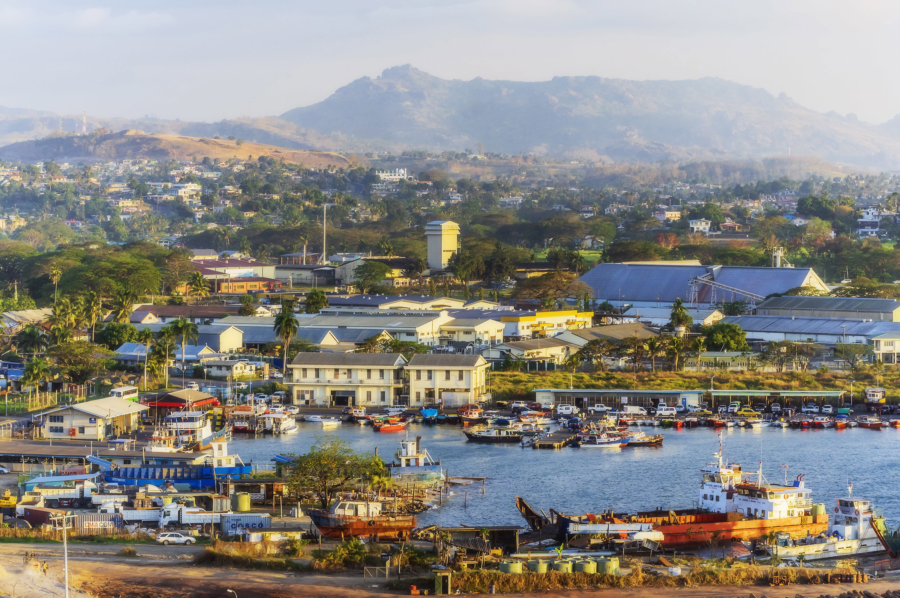 Lautoka, jedno z największych miast archipelagu Fidżi