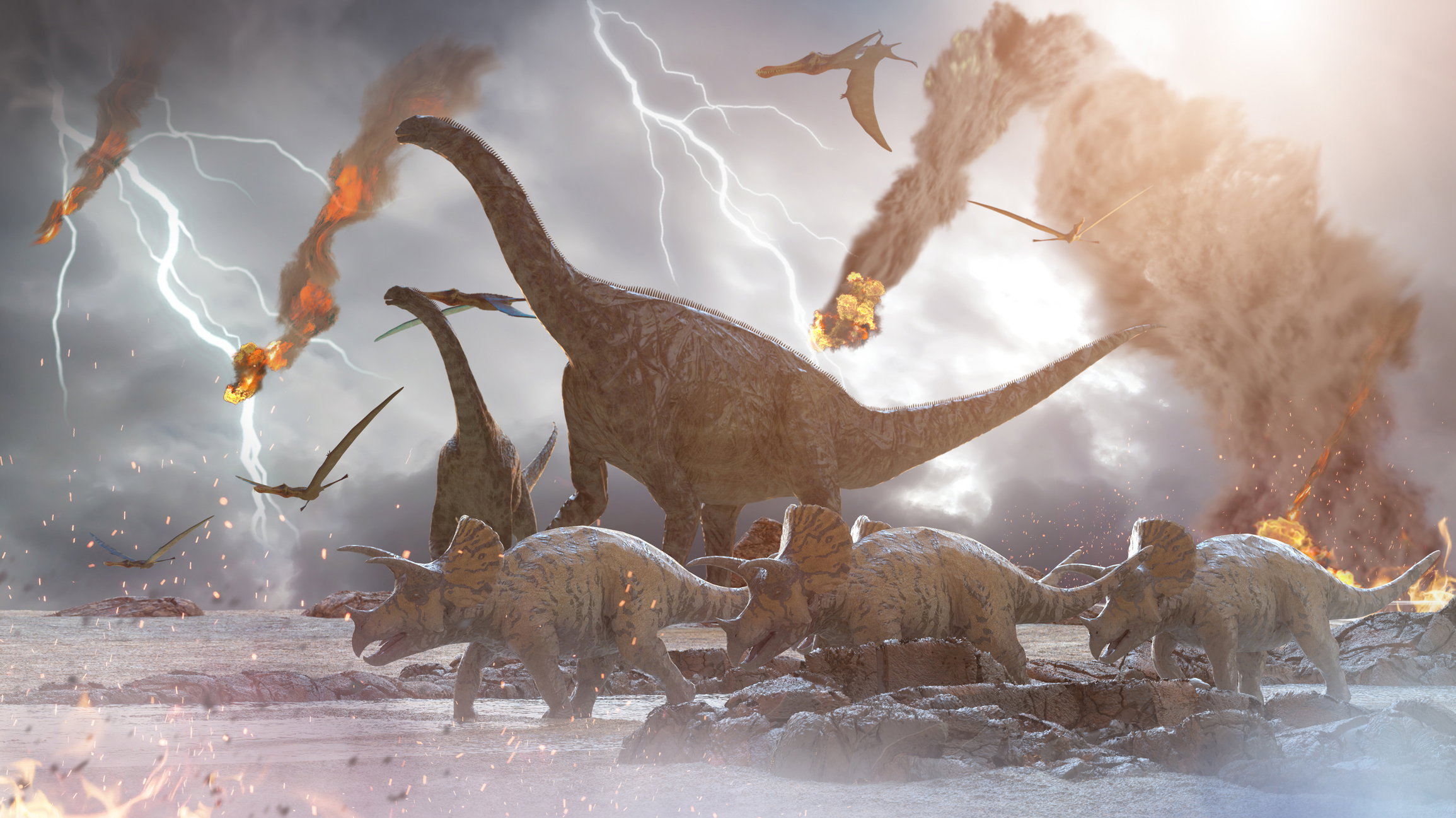 zagłada dinozaurow