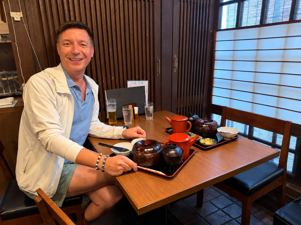 W restauracji Unagi no Yakko
