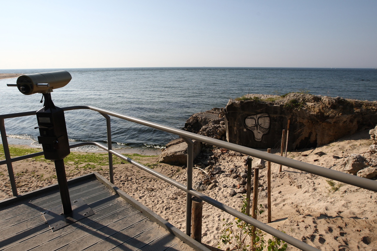 Wydmy i plaża na Półwyspie Helskim