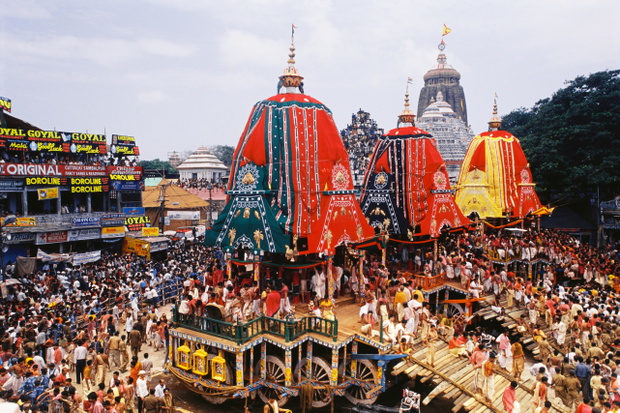 Rath Yatra, czyli święto rydwanów w Puri, Indie