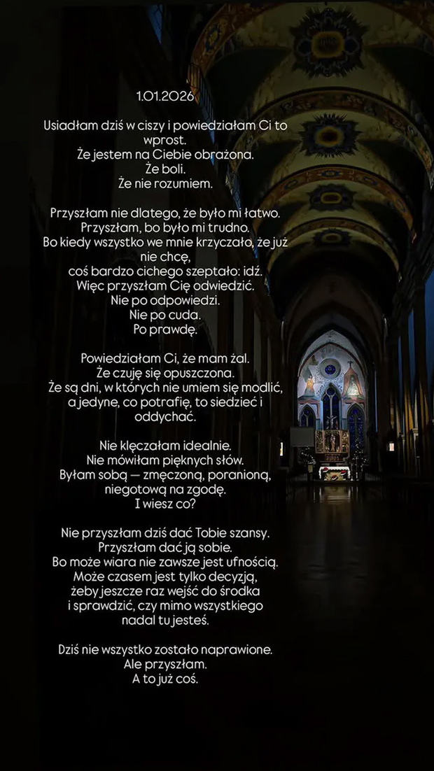 Poruszające wyznanie Sylwii Peretti o wierze