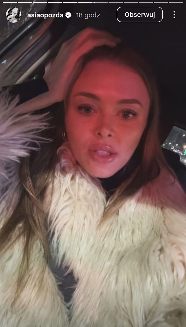 Joanna Opozda pilnie apeluje do fanów fot. Instagram @asiaopozda
