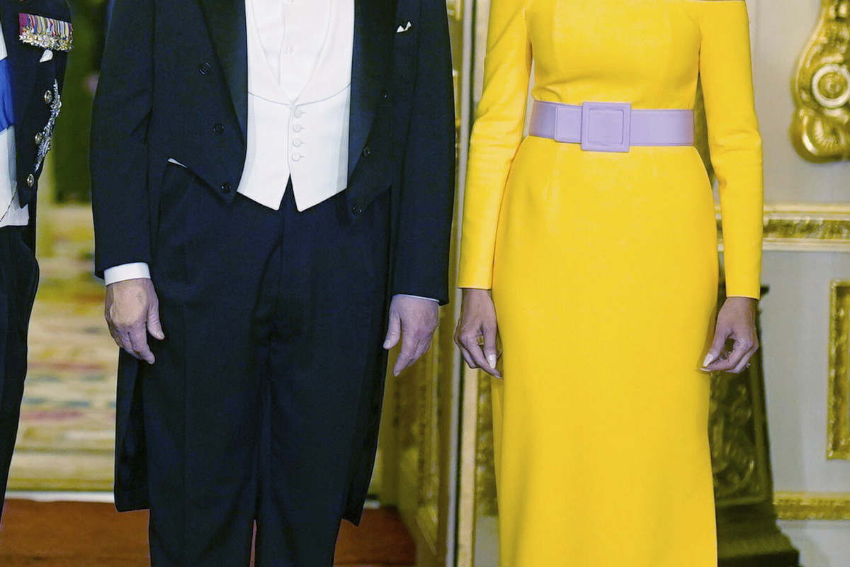 Melania Trump w ogniu krytyki! Jej sukienka przyćmiła wizytę u Karola III