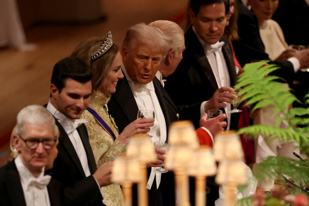 Trump oczarowany księżną Kate! Emocje podczas bankietu w Windsorze