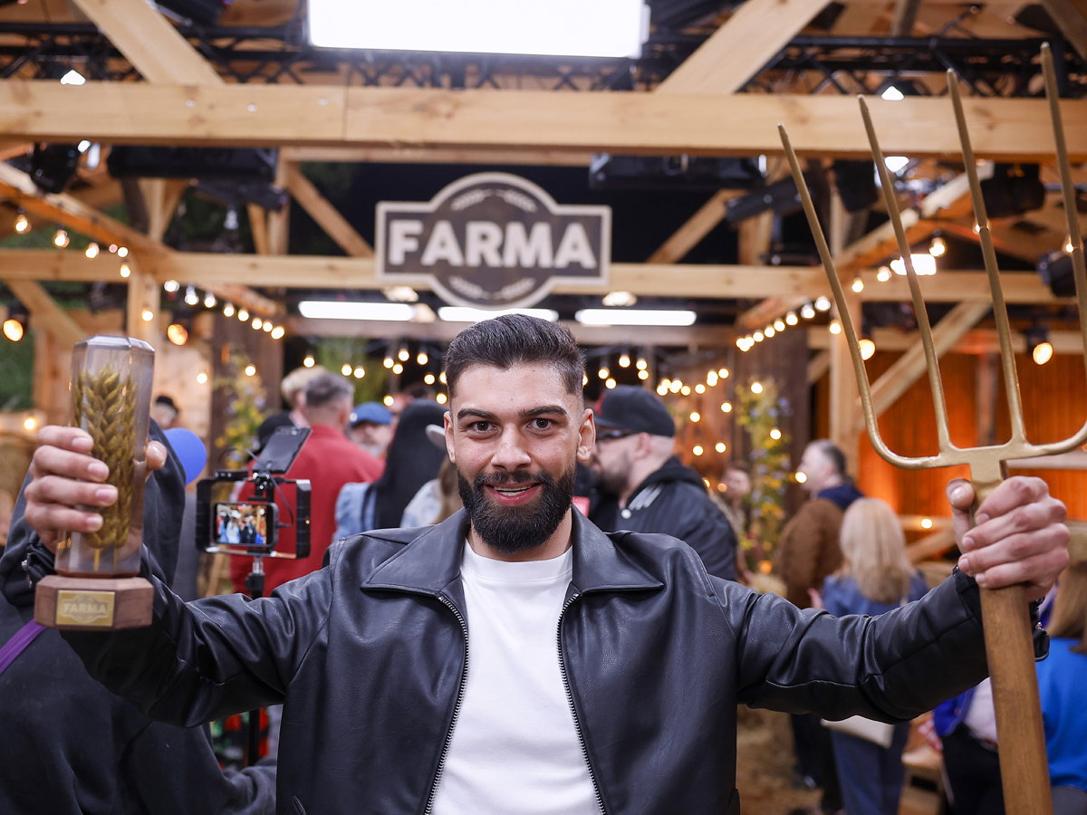 Zwycięzca "Farmy" i ulubieniec widzów. Aksel Rumenov triumfuje