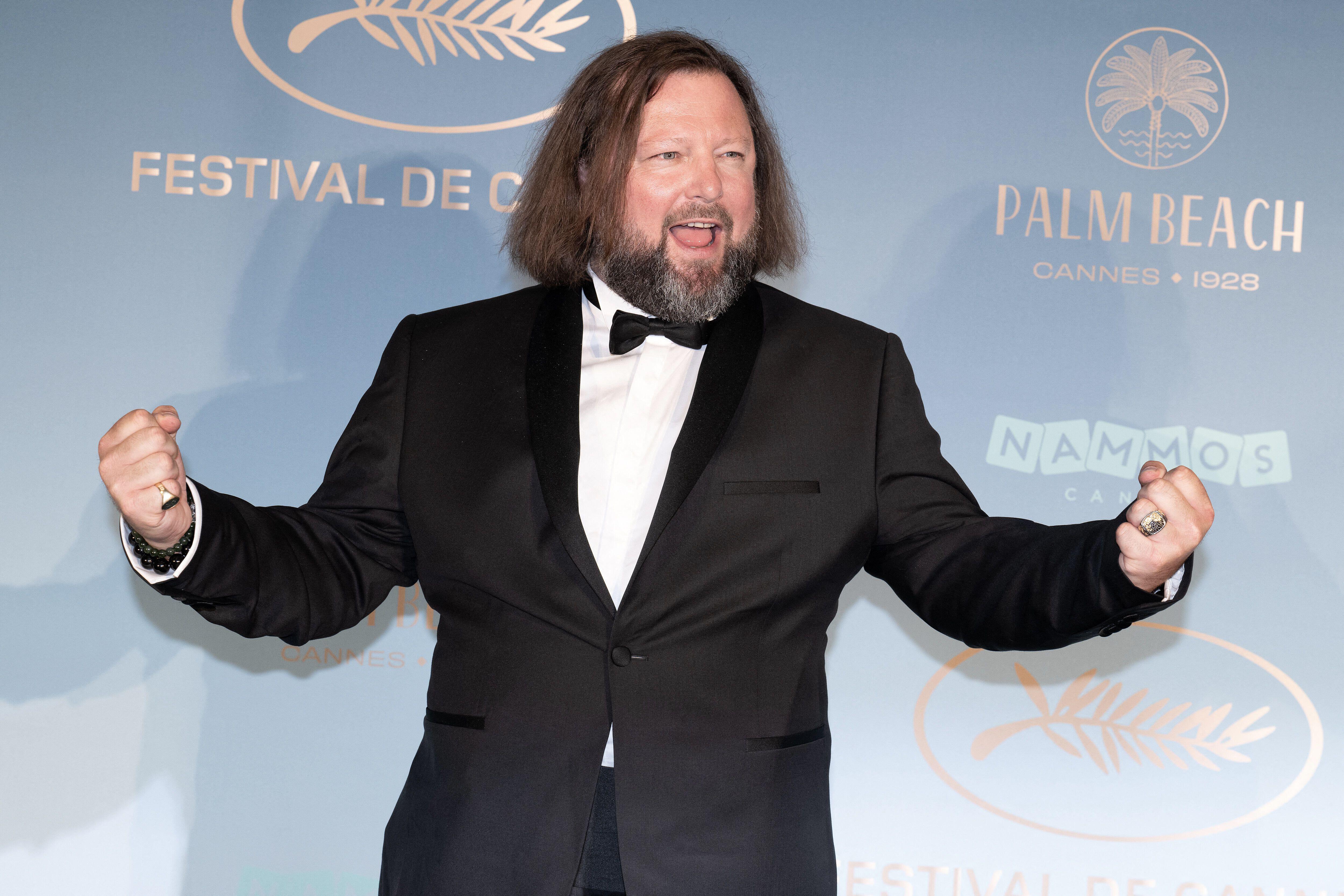 Cannes, France. 15th May, 2024. Manuel Guillot attends the Opening Ceremony Official Gala Dinner Arrivals during the 77th annual Cannes Film Festival at the Casino Le Palm Beach, on May 14, 2024 in Cannes, France. Photo by David NIVIERE/ABACAPRESS.COM Cre