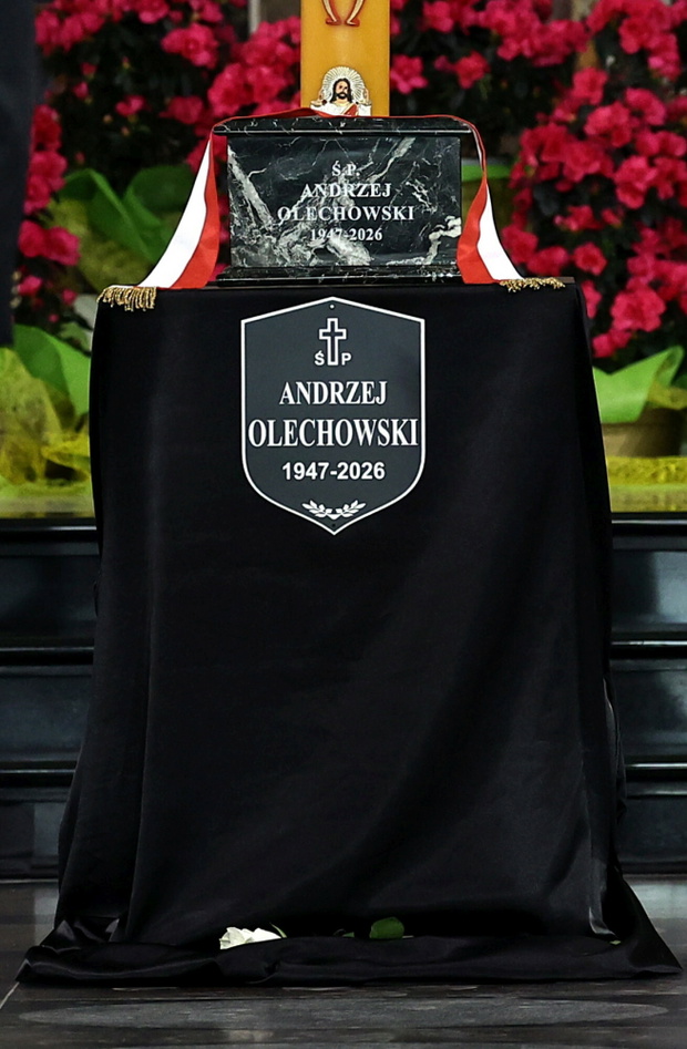 Pogrzeb Andrzeja Olechowskiego