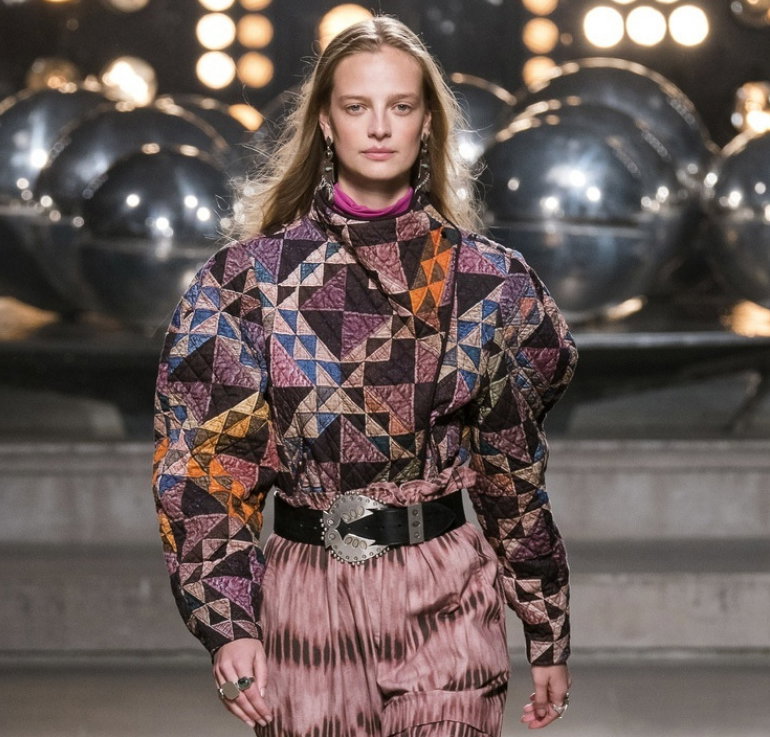 Pokaz Isabel Marant jesien zima 2019 2020 1