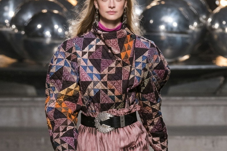 Pokaz Isabel Marant jesien zima 2019 2020 1