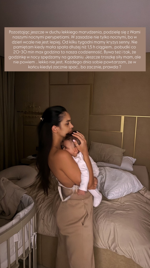Klaudia El Dursi z córką
