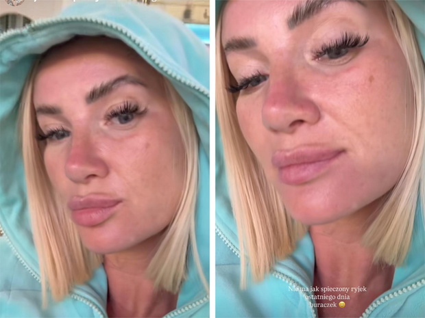 Izabela Macudzińska bez makijażu