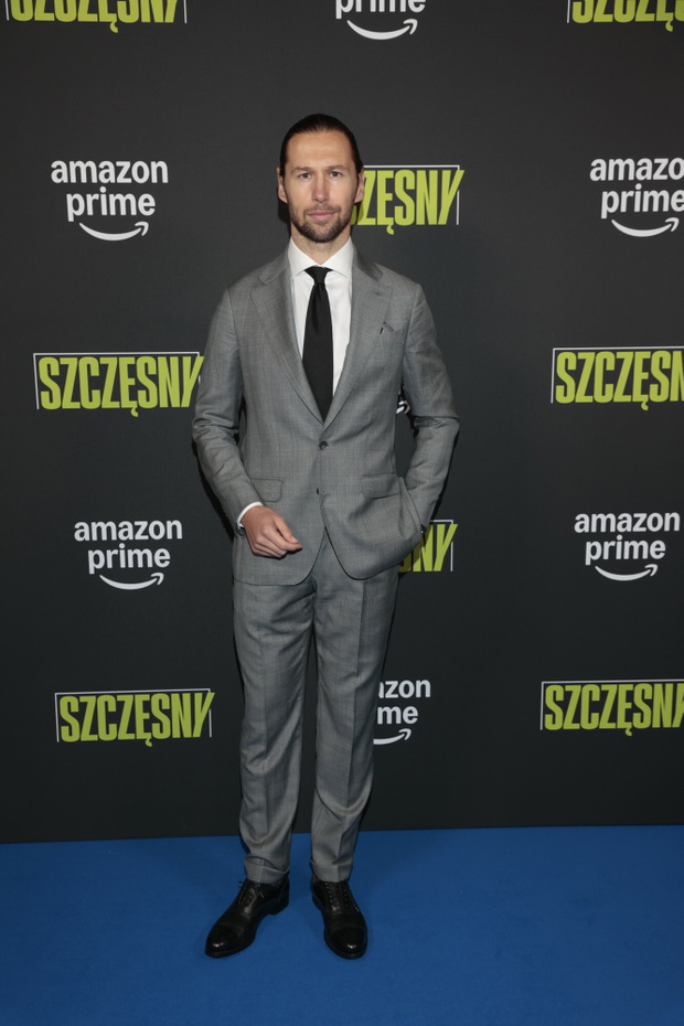 Grzegorz Krychowiak na premierze filmu "Szczęsny"