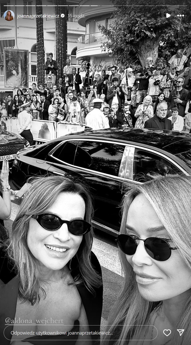 Joanna Przetakiewicz w Cannes