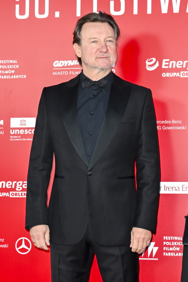 Robert Więckiewicz na na gali zakończenia 50. edycji Festiwalu Polskich Filmów Fabularnych w Gdyni