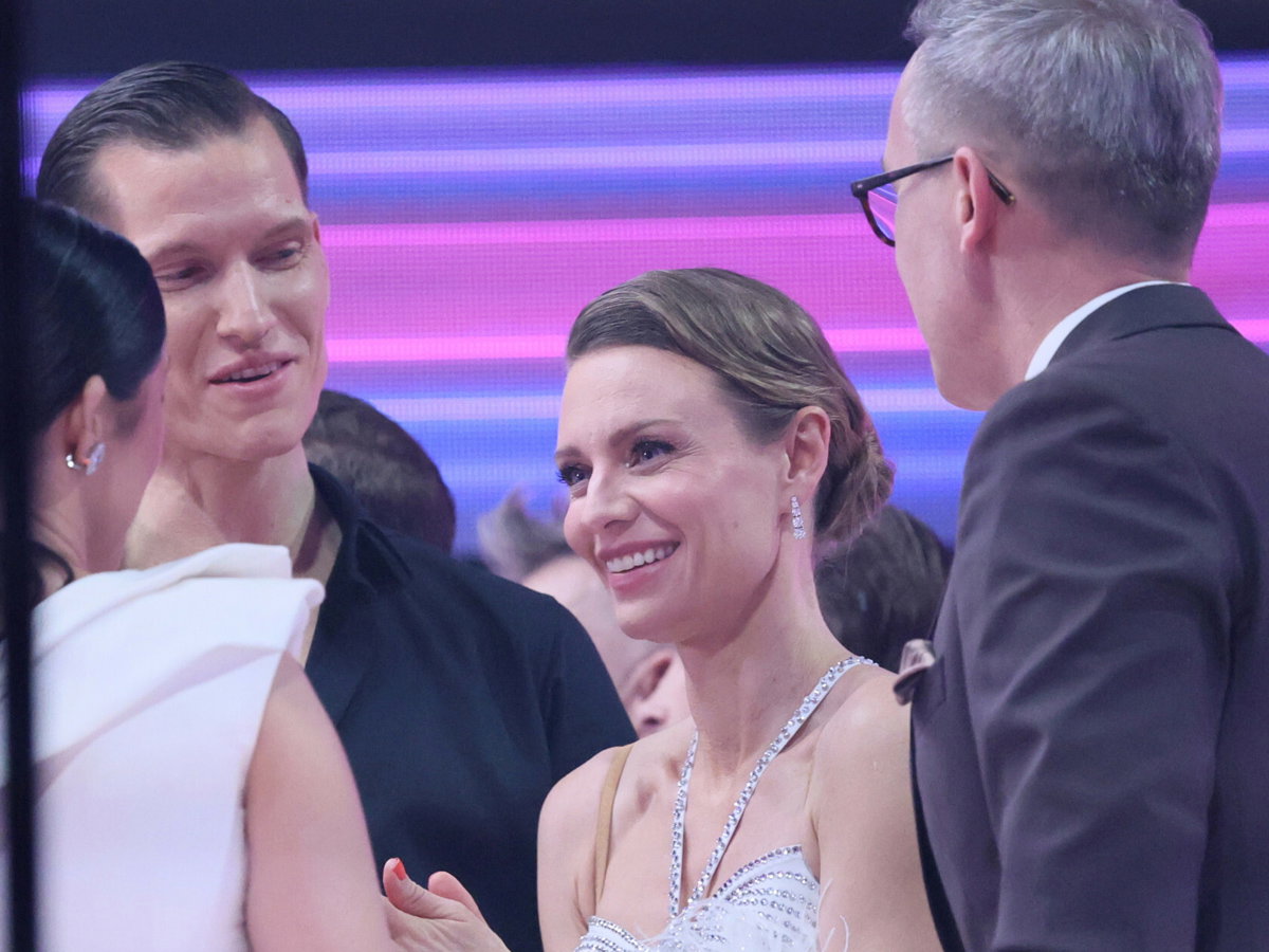 Boczarska z "TzG" zrobiła to nagle przed naszą kamerą: "Przepraszam, przerwałam Ci, ale..."