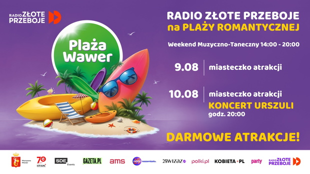 Plaża Wawer, fot. Jakub Patrowicz