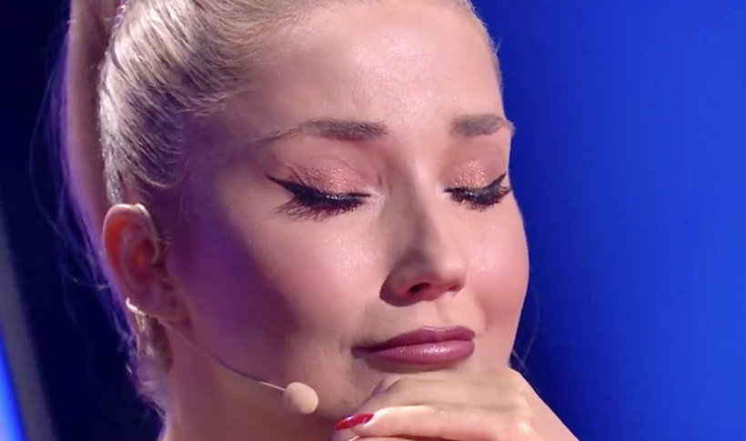 Cleo płacze w The Voice Kids fb