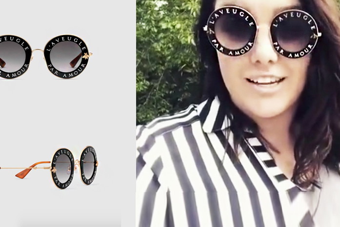 Ewa Farna w okularach Gucci
