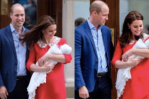 księżna Kate, książę William, książę Louis