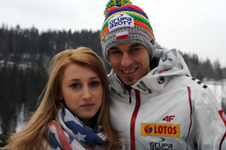 Piotr Żyła, Justyna Żyła