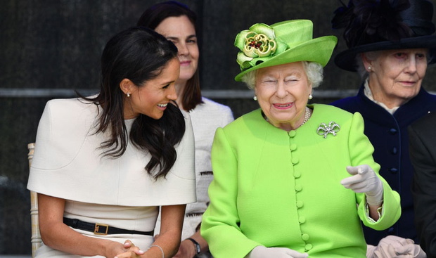 Meghan Markle, królowa Elżbieta II