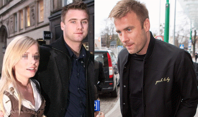 Artur Boruc z byłą żoną