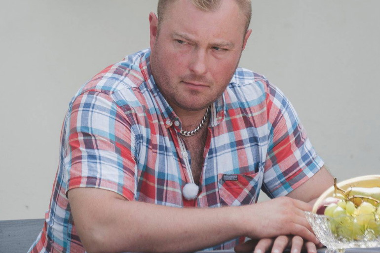 Łukasz na planie 5. edycji "Rolnik szuka żony"