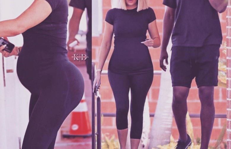 Khloe Kardashian w ciąży, który to miesiąc?