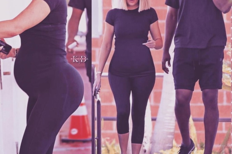 Khloe Kardashian w ciąży, który to miesiąc?