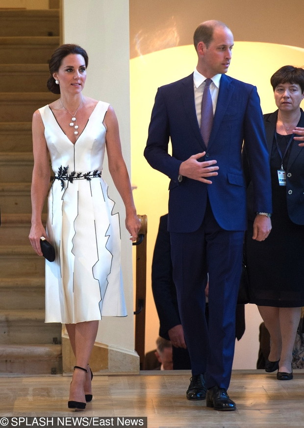 William i Catherine w Polsce - Warszawa