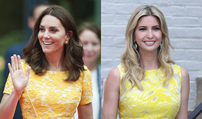 Księżna Kate w Heidelbergu i Ivanka Trump
