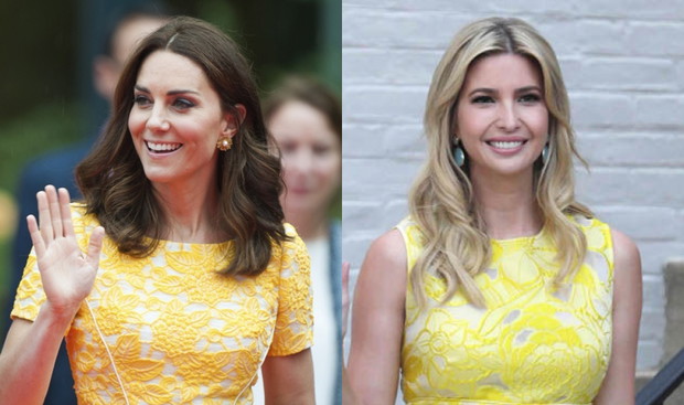 Księżna Kate w Heidelbergu i Ivanka Trump