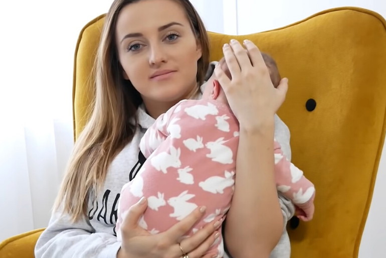 Anna Bardowska z córką