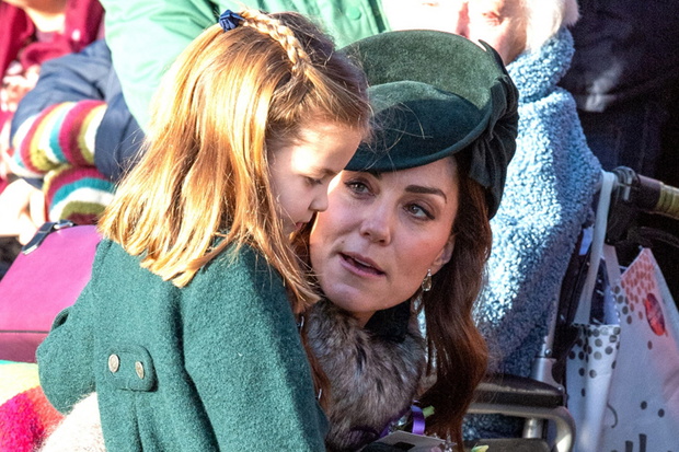 Kate z księżniczką Charlotte