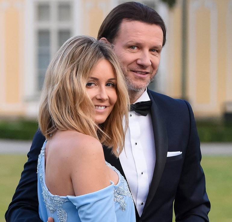 Małgorzata Rozenek i Radosław Majdan w ambasadzie USA