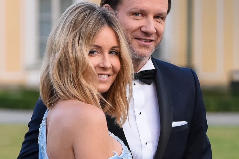 Małgorzata Rozenek i Radosław Majdan w ambasadzie USA