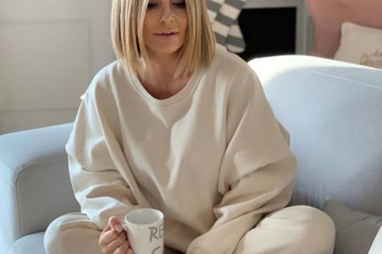 Małgorzata Rozenek w białym dresie