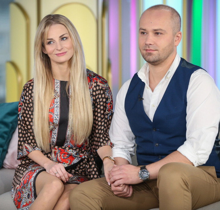 Anita i Adrian ze "Ślubu od pierwszego wejrzenia" w Dzień Dobry TVN