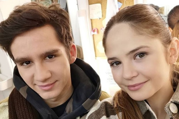 Monika Mielnicka na planie M jak miłość